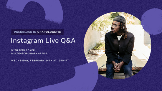 Instagram Live Q&A with Temi Coker