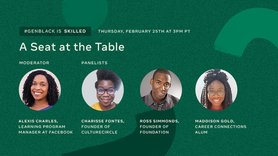 #GenBlack is Skilled: A Seat at the Table