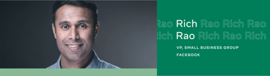 Rich Rao, Facebook : Learn new skills to build your brand or business