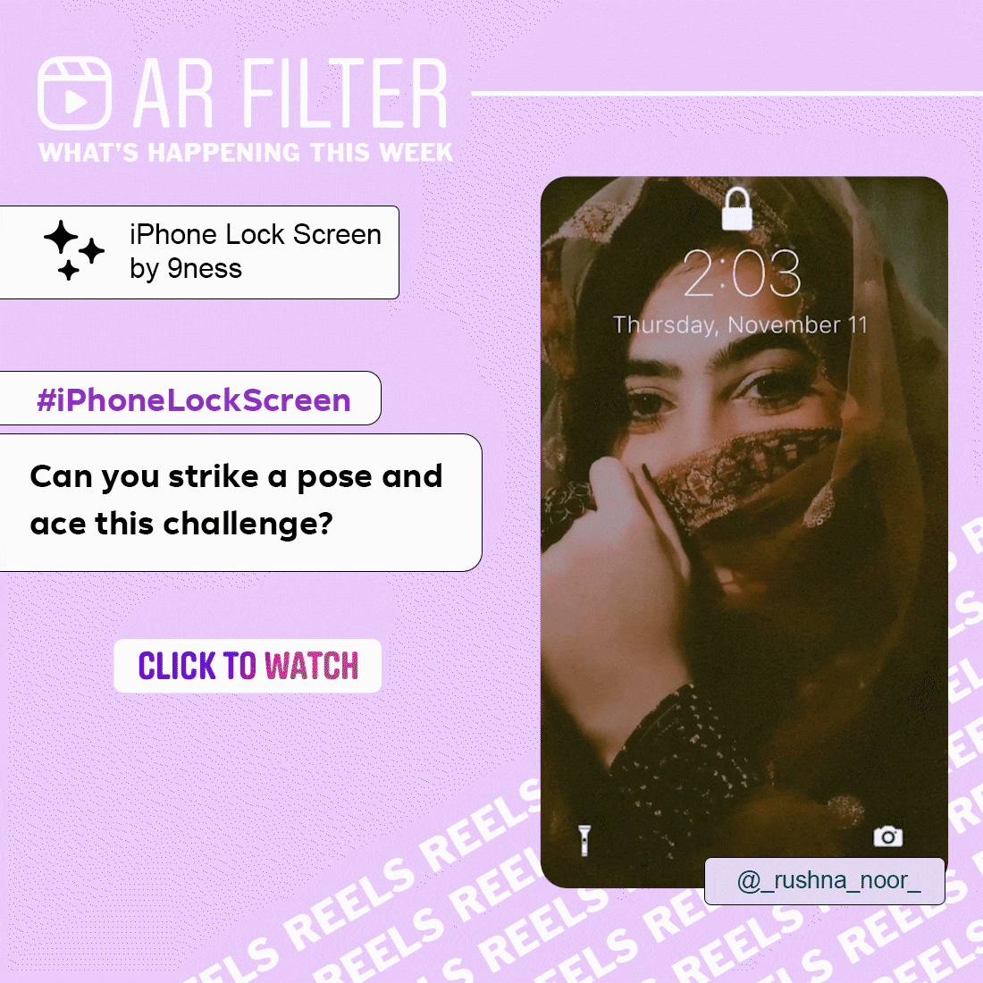 #iPhoneLockScreen
