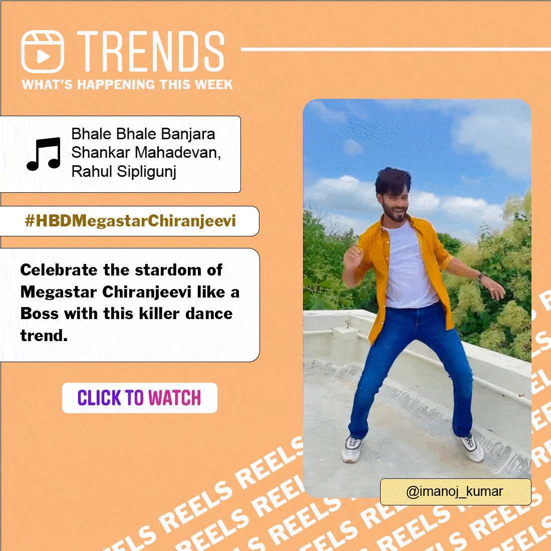 #HBDMegastarChiranjeevi