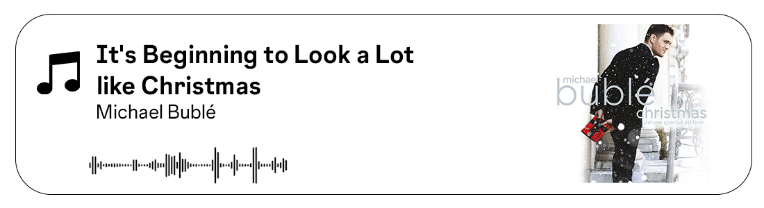 It's Beginning to Look a Lot like Christmas